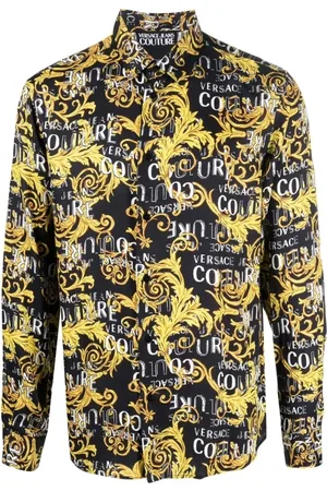 VERSACE Hombre, Camisas, Negro, Talla: M