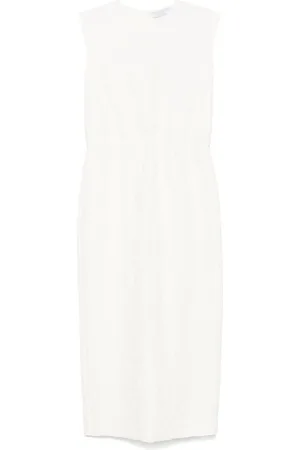 Harris Wharf London Mujer, Vestidos, Blanco, Talla: S