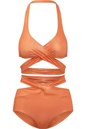 ALESSANDRO VIGILANTE Mujer, Trajes de baño, Naranja, Talla: M