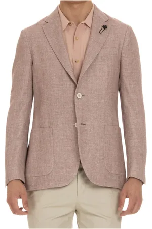 LARDINI Hombre, Chaquetas, Rosa, Talla: S