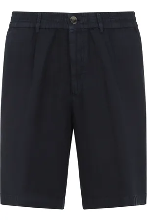 Brunello Cucinelli Hombre, Pantalones cortos, Azul, Talla: L