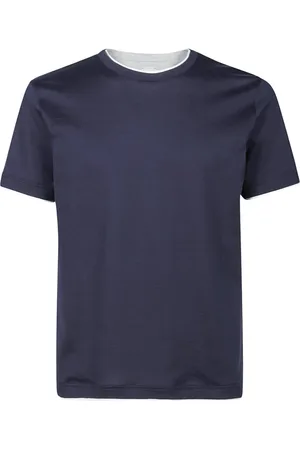 ELEVENTY Hombre, Camisetas, Azul, Talla: 2XL