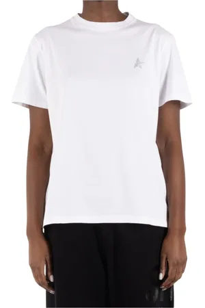 Golden Goose Mujer, Camisetas, Blanco, Talla: S
