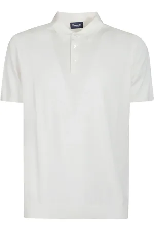DRUMOHR Hombre, Camisetas, Blanco, Talla: M