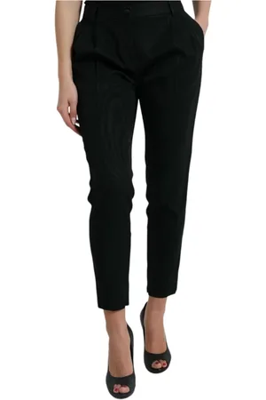 Dolce & Gabbana Mujer, Pantalones, Negro, Talla: S