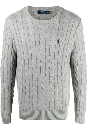Ralph Lauren Hombre, Jerseys, Gris, Talla: 2XL