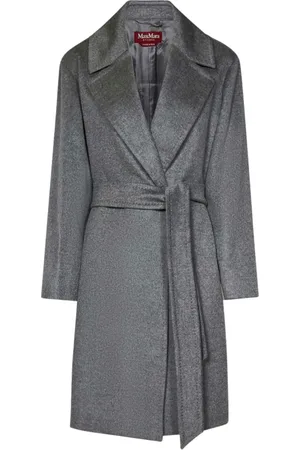 Max Mara Mujer, Abrigos, Gris, Talla: S