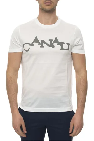 CANALI Hombre, Camisetas, Blanco, Talla: 4XL