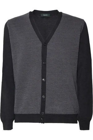 ZANONE Hombre, Jerseys, Gris, Talla: L