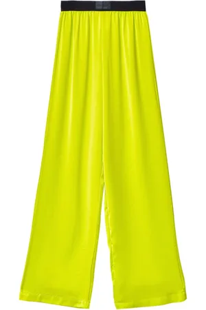 GAËLLE Mujer, Pantalones, Amarillo, Talla: XS