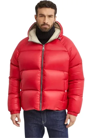Khrisjoy Hombre, Chaquetas, Rojo, Talla: S