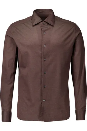 corneliani Hombre, Camisas, Marrón, Talla: S