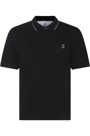Brunello Cucinelli Hombre, Camisetas, Negro, Talla: M