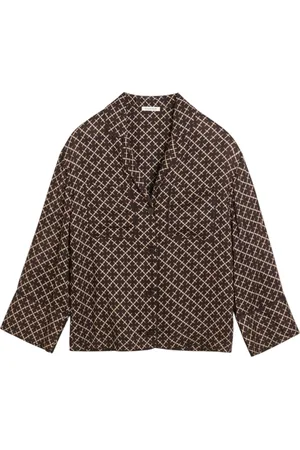 By Malene Birger Mujer, Blusas y Camisas, Marrón, Talla: L