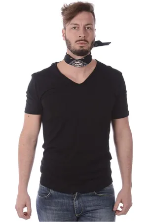 D.A. Daniele Alessandrini Hombre, Camisetas, Negro, Talla: S