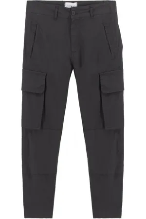 GAËLLE Hombre, Pantalones, Negro, Talla: L