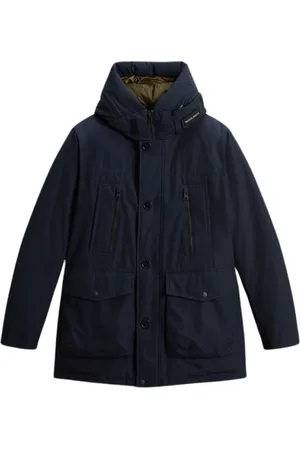 Woolrich Hombre, Abrigos, Azul, Talla: M