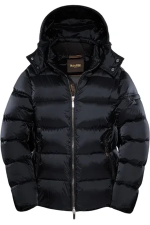 MOORER Hombre, Chaquetas, Azul, Talla: M