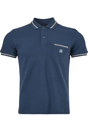 corneliani Hombre, Camisetas, Azul, Talla: S