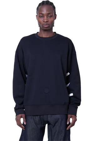 WALTER VAN BEIRENDONCK Hombre, Sudaderas, Negro, Talla: S