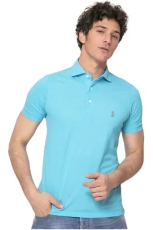 Gran Sasso Hombre, Camisetas, Azul, Talla: 2XL