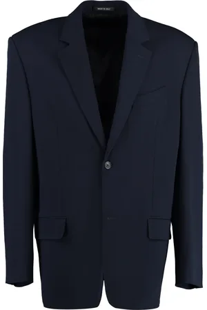 Balenciaga Hombre, Chaquetas, Azul, Talla: S