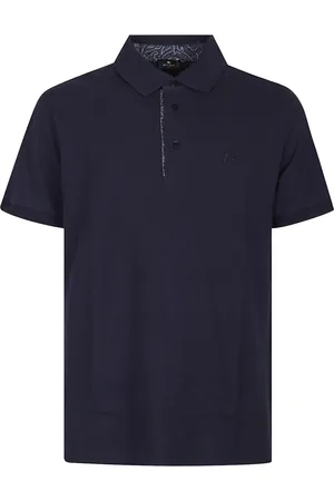Etro Hombre, Camisetas, Azul, Talla: 2XL