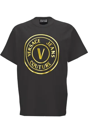 VERSACE Hombre, Camisetas, Negro, Talla: 2XL