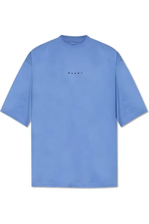 Marni Hombre, Camisetas, Azul, Talla: L