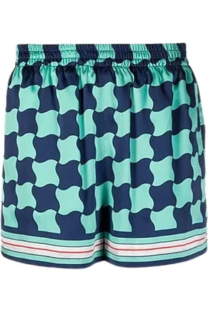 Casablanca Mujer, Pantalones cortos, Azul, Talla: M