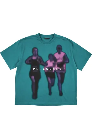 Pleasures Hombre, Camisetas, Verde, Talla: S