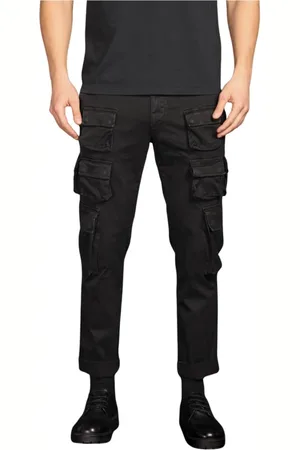 Masons Hombre, Pantalones, Negro, Talla: M