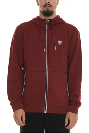 EA7 Hombre, Sudaderas, Rojo, Talla: L
