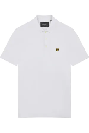 Lyle & Scott Hombre, Camisetas, Blanco, Talla: XL