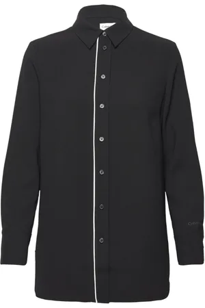 Calvin Klein Mujer, Blusas y Camisas, Negro, Talla: M