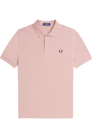 Fred Perry Hombre, Camisetas, Rosa, Talla: L