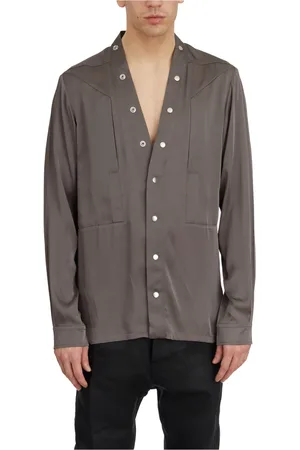 Rick Owens Hombre, Chaquetas, Gris, Talla: S