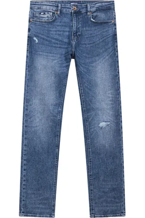 GAS Hombre, Vaqueros, Azul, Talla: W32