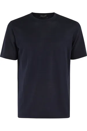 Roberto Collina Hombre, Camisetas, Azul, Talla: M