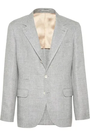 Brunello Cucinelli Hombre, Chaquetas, Gris, Talla: XL