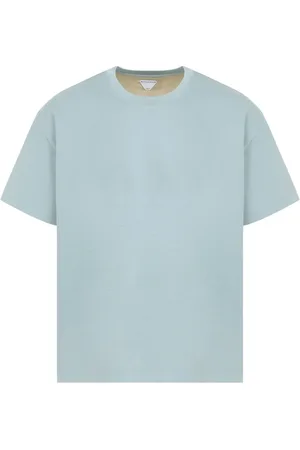 Bottega Veneta Hombre, Camisetas, Azul, Talla: L