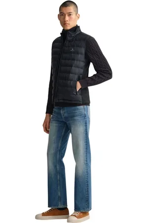 GANT Hombre, Chaquetas, Negro, Talla: M