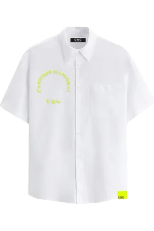 Costume National Hombre, Camisas, Blanco, Talla: XL