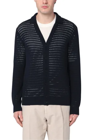 Roberto Collina Hombre, Jerseys, Azul, Talla: M