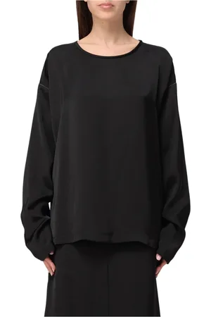 Fabiana Filippi Mujer, Sudaderas, Negro, Talla: S