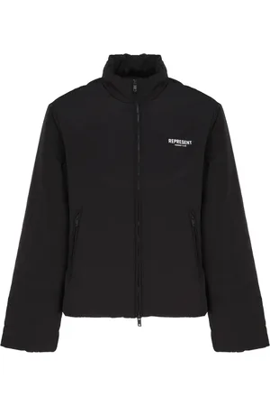 Represent Hombre, Chaquetas, Negro, Talla: L