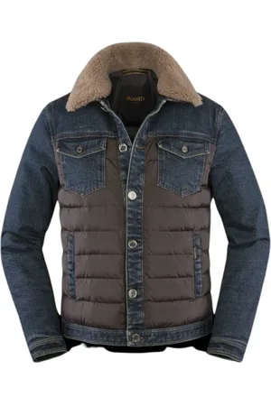 MOORER Hombre, Chaquetas, Marrón, Talla: XL