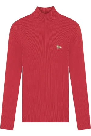 Maison Kitsuné Mujer, Jerseys, Rojo, Talla: L