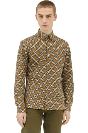 Burberry Hombre, Camisas, Marrón, Talla: 2XL