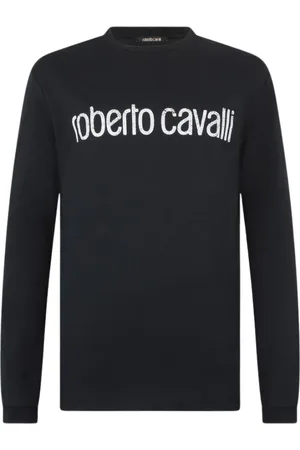 Roberto Cavalli Hombre, Camisetas, Negro, Talla: M